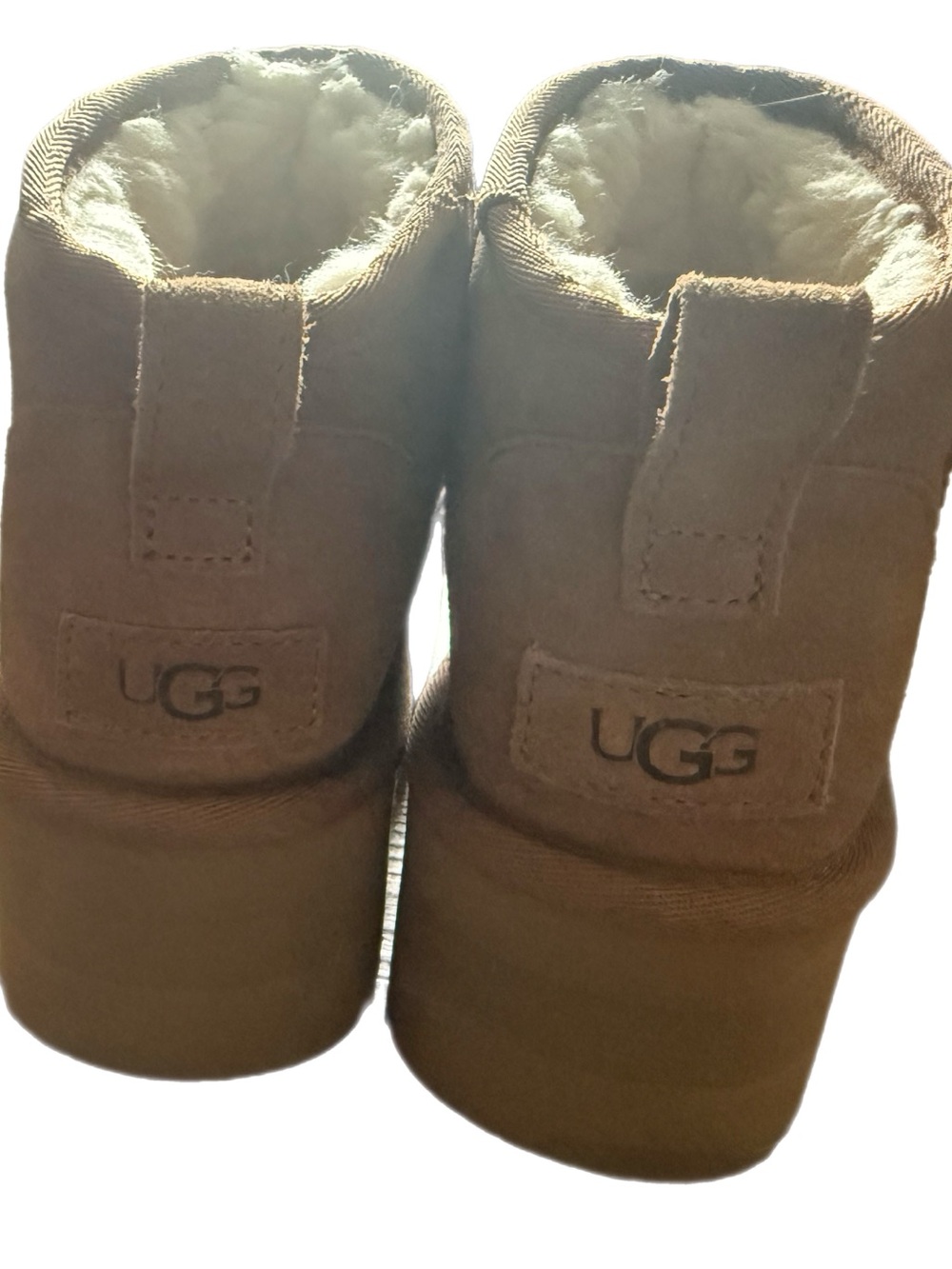 UGG Chestnut Ultra Mini Mini Platform Boots